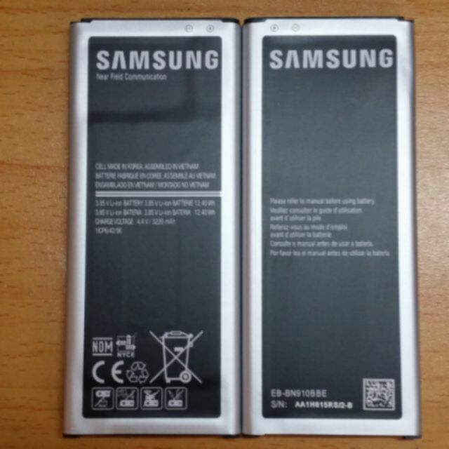 Pin Samsung galaxy Note 4 (3220 mAh) bảo hành 6 tháng