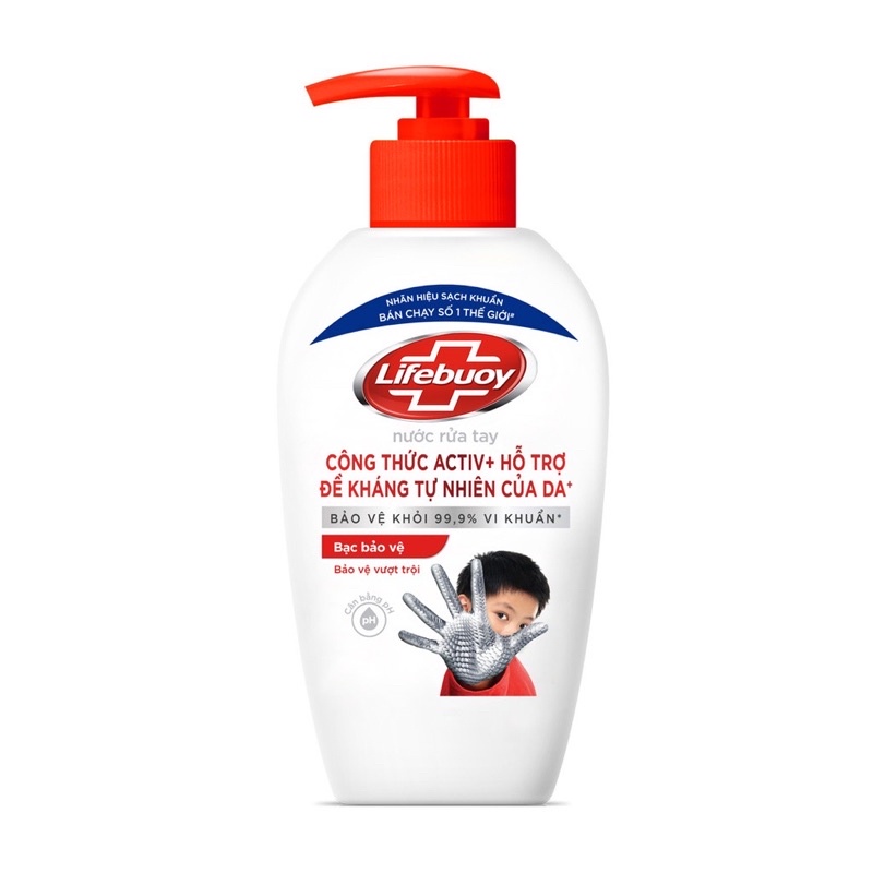 Nước Rửa Tay Lifebuoy 180g & 450g
