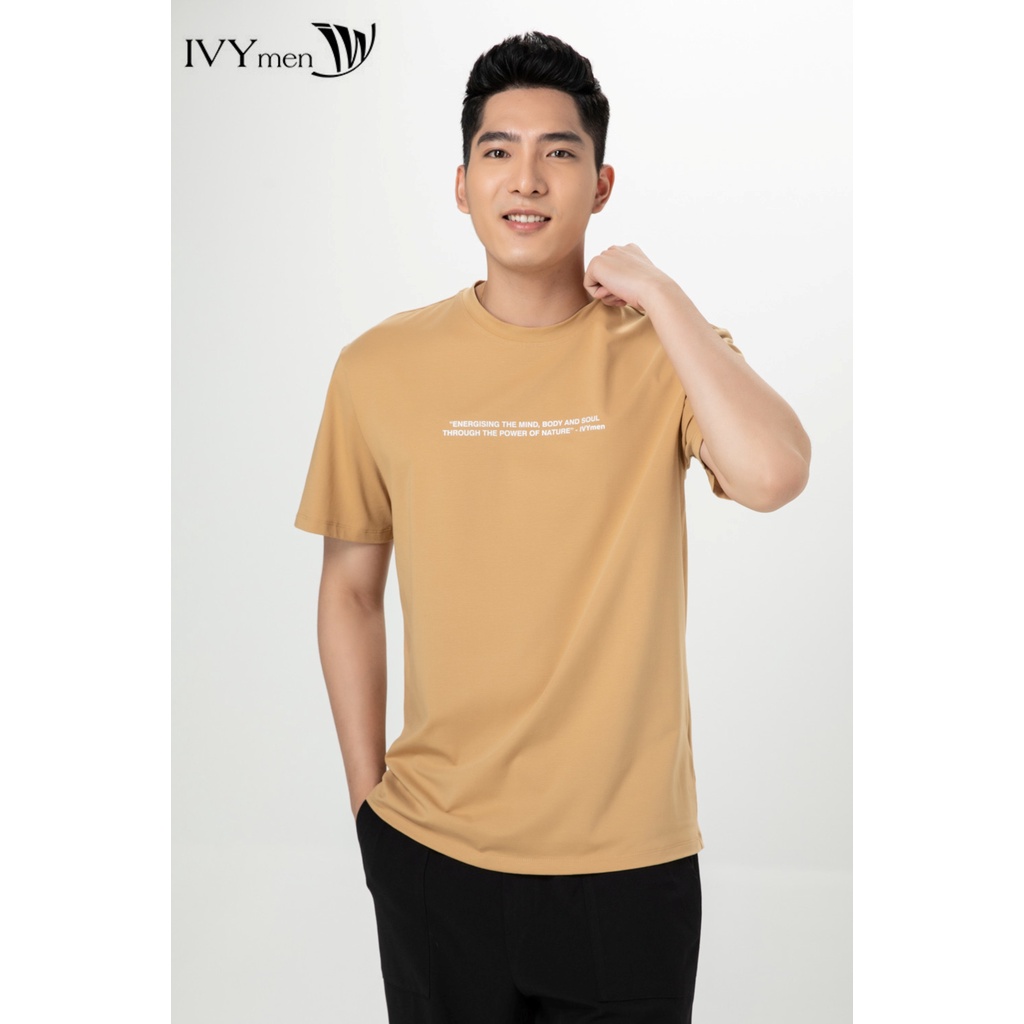 Áo thun nam in quote IVY moda MS 57E3389