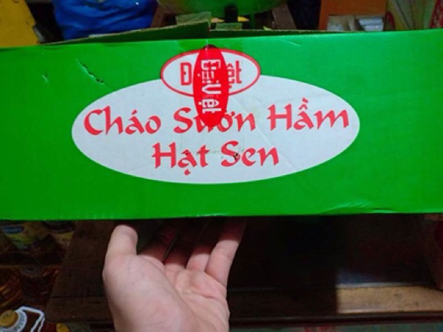 Set 10 gói Cháo Sườn Hầm Hạt Sen Đại Việt 50g