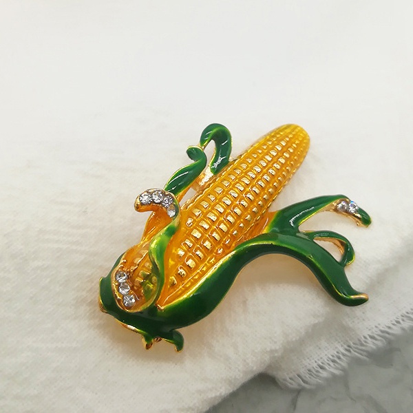 Ghim Cài Áo Hình Bắp Ngô Nhiều Màu Sắc Đáng Yêu