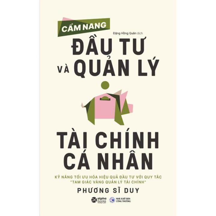 Sách - Cẩm Nang Đầu Tư Và Quản Lý Tài Chính Cá Nhân [AlphaBooks]