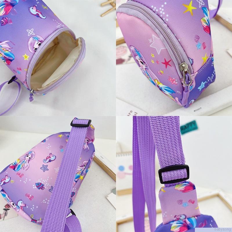 Túi đeo chéo vai họa tiết hoạt hình dễ thương cho bé