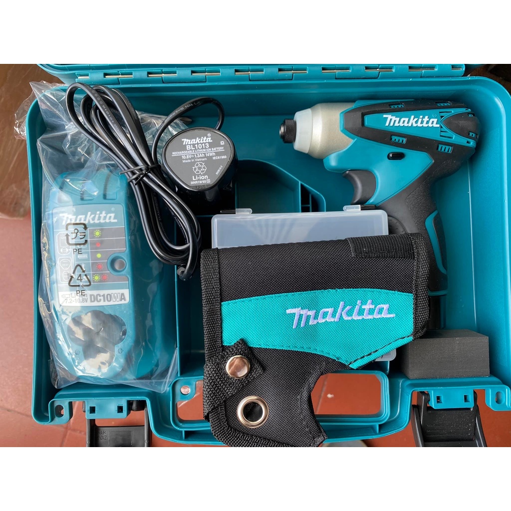 Bộ máy bắt vít dùng pin 10.8V Makita TD090 chính hãng. BN.