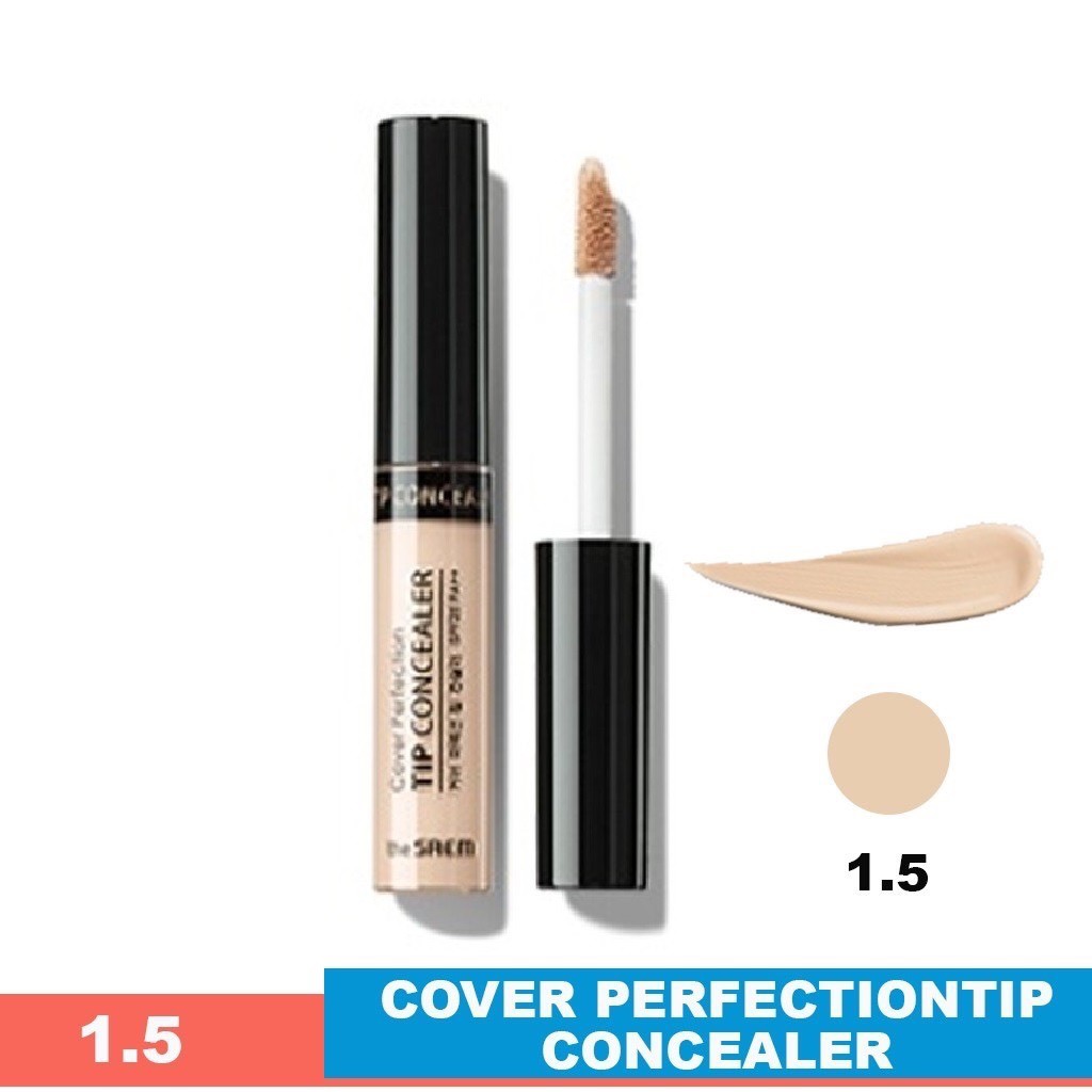 Kem che khuyết điểm The Saem Cover Perfection Tip Concealer (6.5g) - TONE 1.5