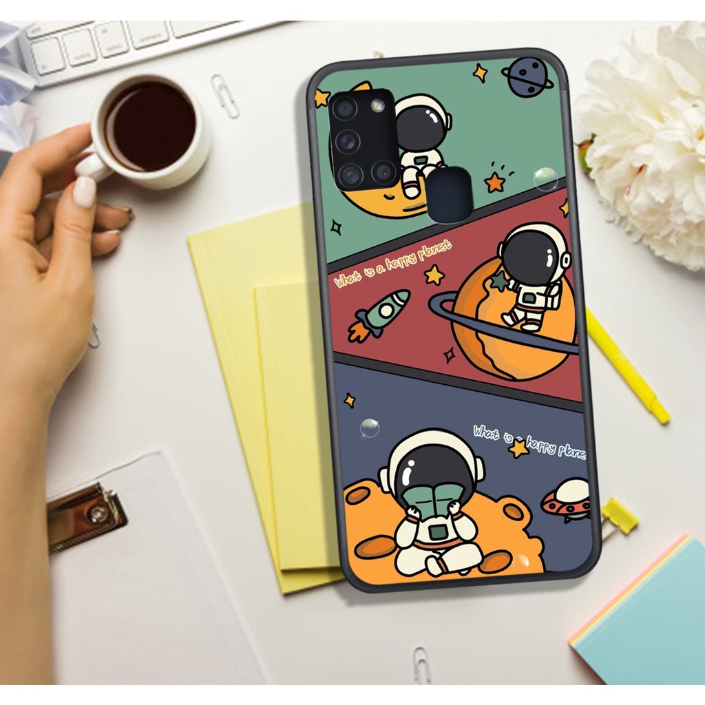 [ SIÊU HOT] ỐP LƯNG SAM-SUNG A21S/M21/M30S/M31  , IN HÌNH ASTRONAUT PHI-HÀNH-GIA, MÀU SẮC BẮT MẮT