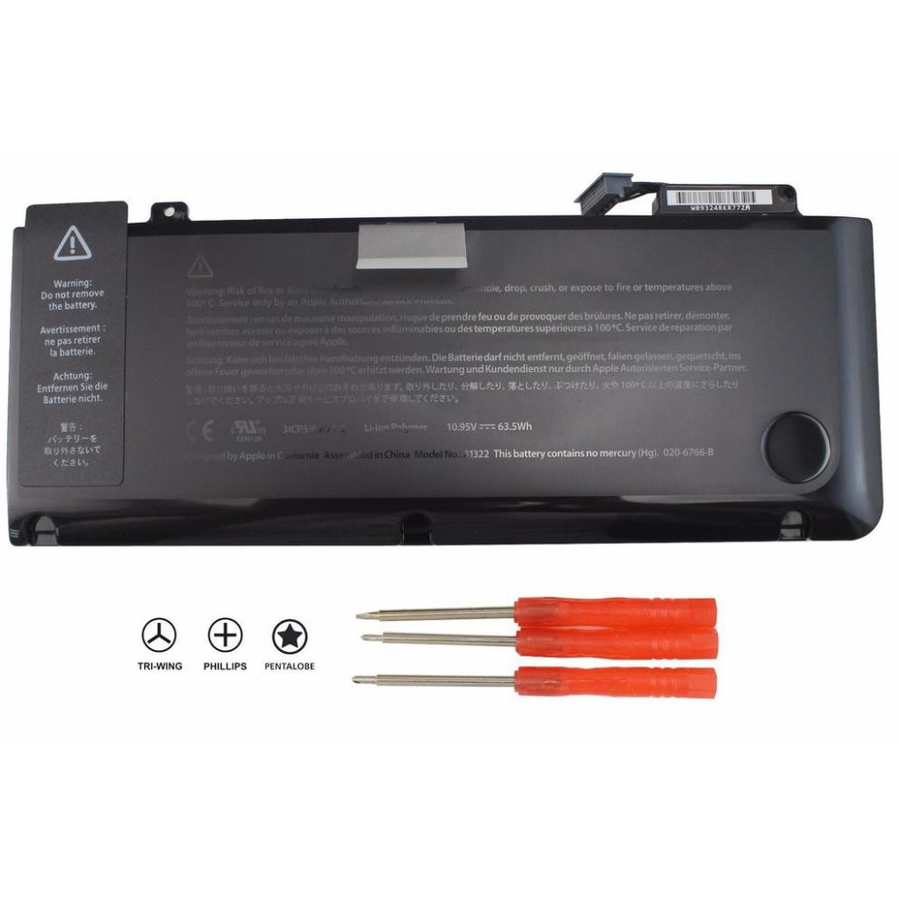 Pin Apple MacBook Pro 13,3"A1322 ,A1278 2009 - 2012 Zin