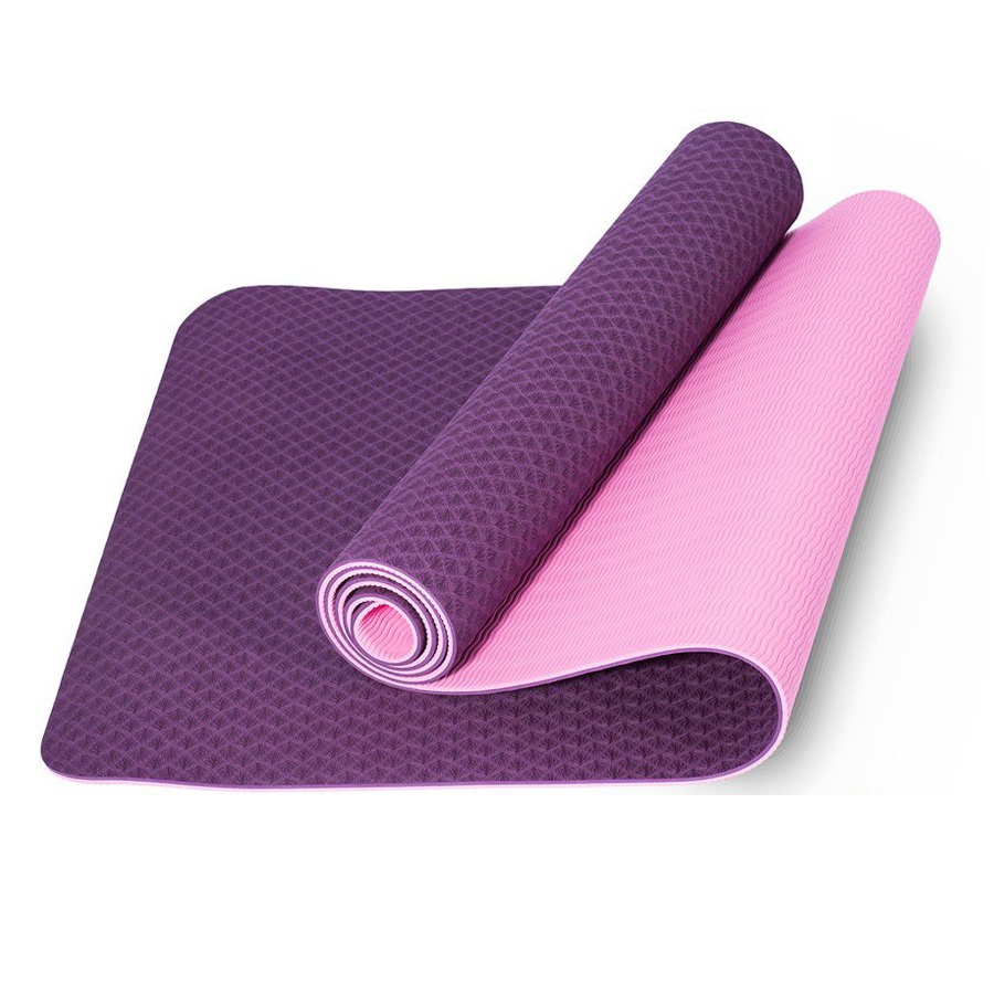 THẢM  YOGA  2 LỚP DÀY DẶN SIÊU ĐẸP CHỐNG TRƠN TRƯỢT