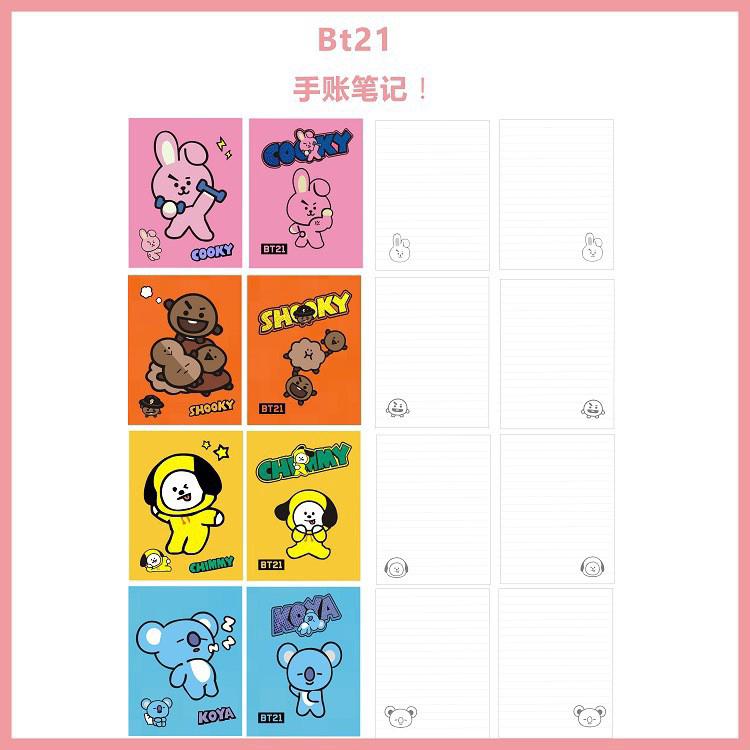 SỔ TAY BT21 -BTS