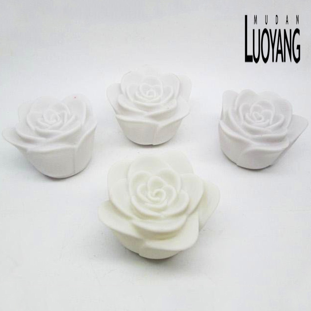 Đèn LED Ban Đêm Hình Hoa Hồng Nổi Trên Mặt Nước Thay Đổi Màu Sắc