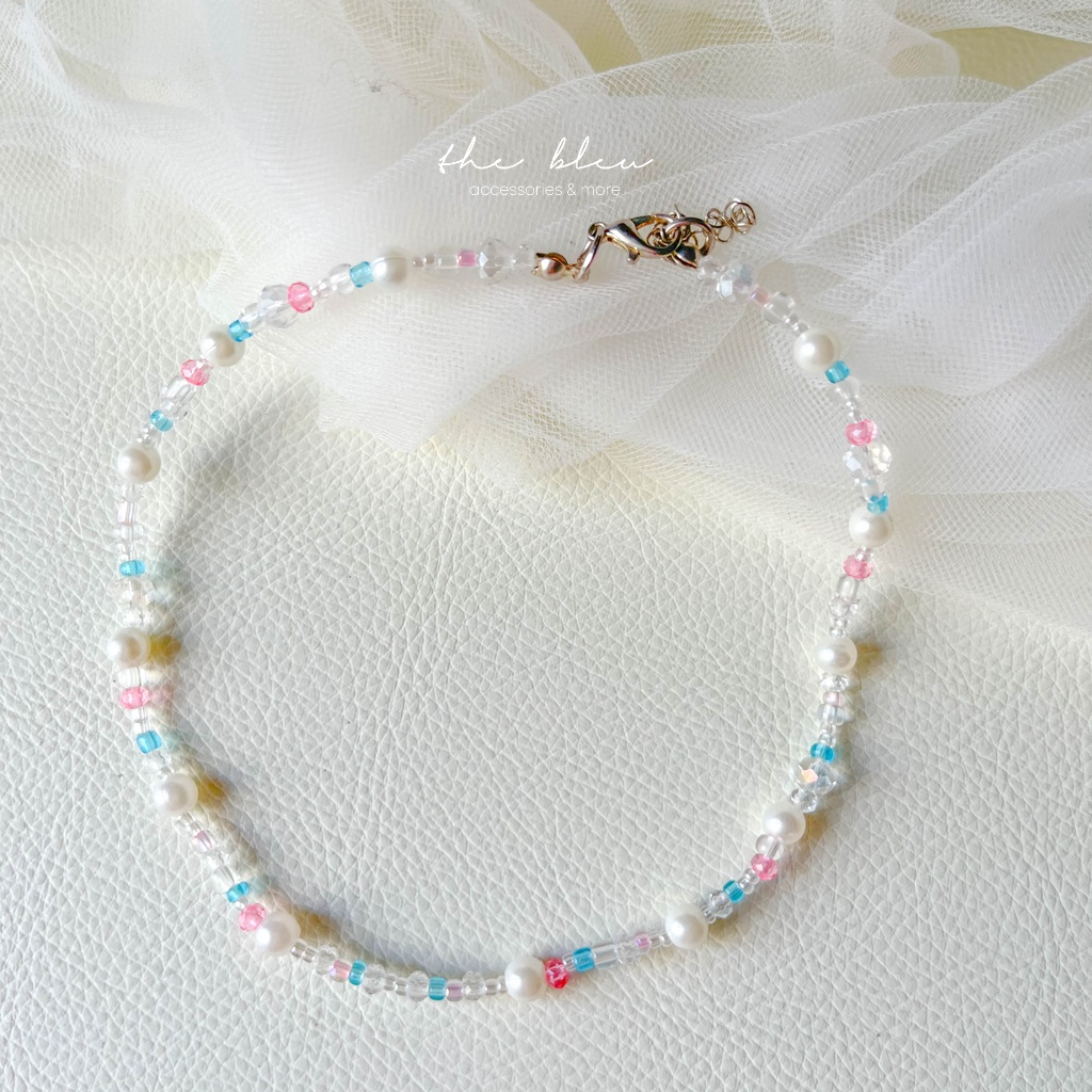 Dây chuyền hạt cườm mùa hè handmade