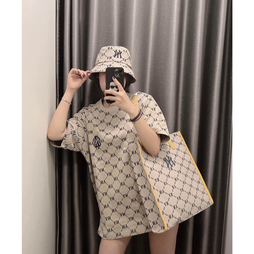 Túi Tote MLB Monogram Diamond Jacquard New York Yankees - Túi tote MLB chính hãng