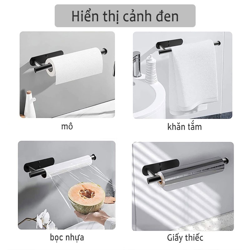 Giá đỡ cuộn giấy vệ sinh MEIDOO bằng thép không gỉ 304 tiện lợi