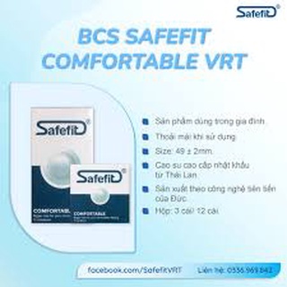 Bao cao su safefit comfortable - size 52mm
