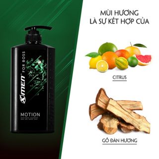 DẦU GỘI X MEN FOR BOSS MOTION 650g