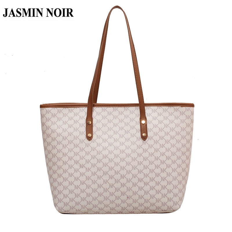 Túi Đeo Jasmin Noir Vai Hình Vuông Cỡ Lớn In Hoa Thiết Kế Đơn Giản Thời Trang Cho Nữ