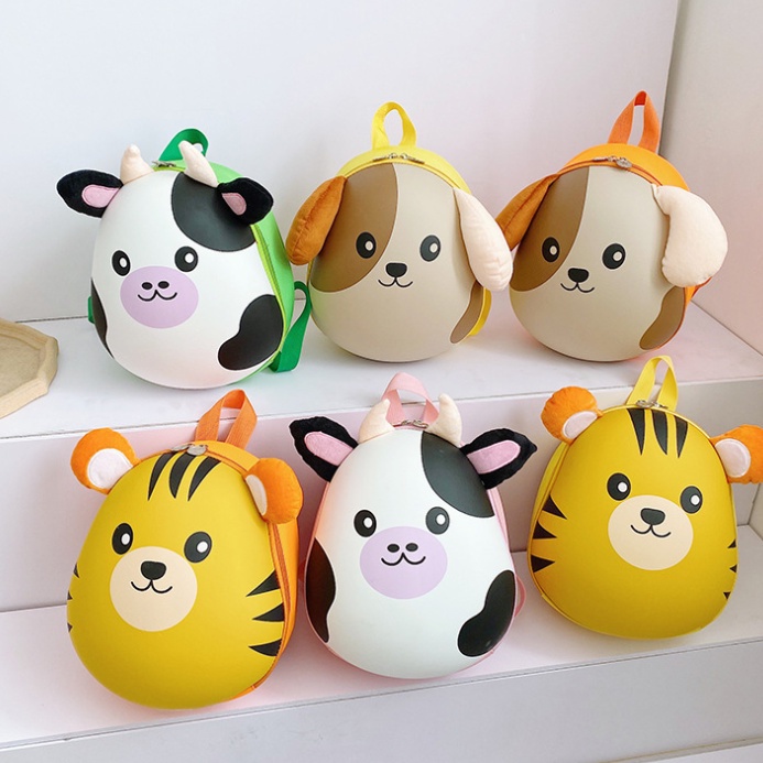 Balo Trứng Hình Thú 3D Cho Bé