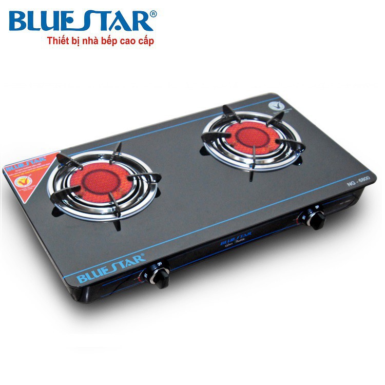 Bếp gas hồng ngoại Bluestar NG-6800, Đánh lửa Magneto 2 vòng lửa