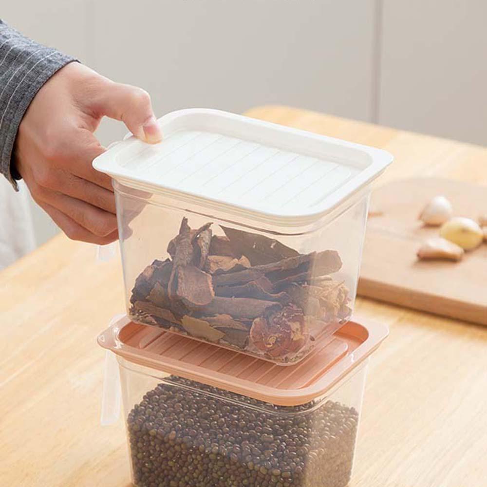 IVORY Hộp Nhựa Trong Suốt Đựng Mì Ống Đa Năng Tiện Dụng