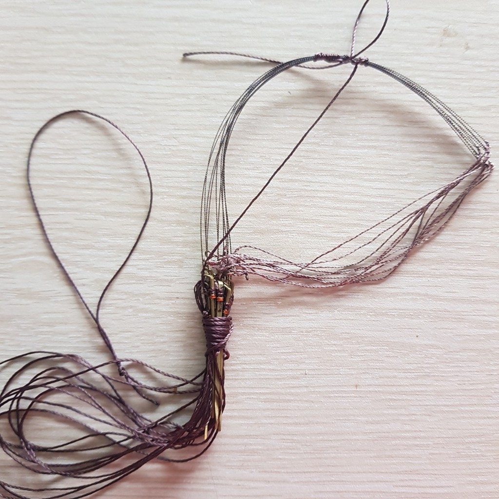 1 bộ giò bẫy cu gáy 10 chân đồng,Cáp lụa inox xe 2