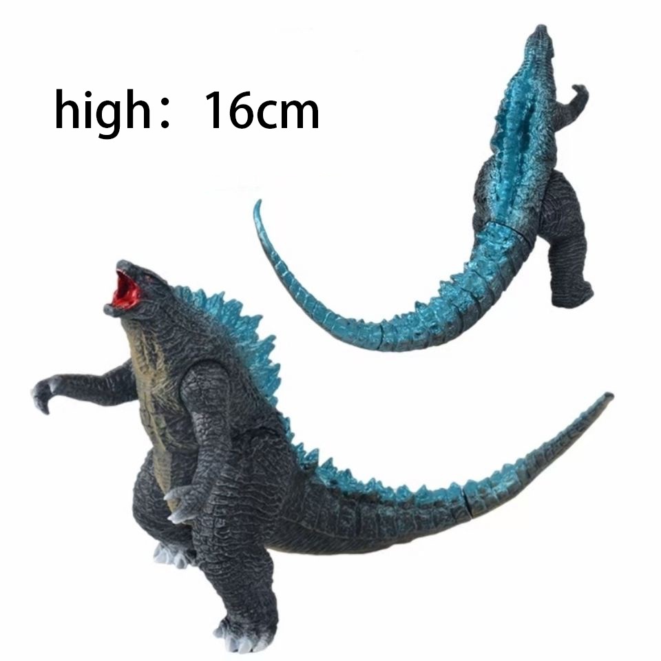 Mô Hình Godzilla King Kong Bằng Cao Su Mềm Hình Đầu Lâu Bò Sát