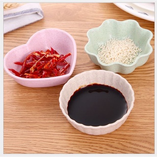 Đĩa đựng gia vị lúa mạch - Chén, đĩa đựng gia vị nước chấm làm từ nhựa lúa mạch nhiều hình