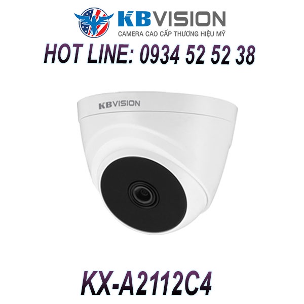KX-A2112C4 Camera KBVISION 2.0MP chính hãng Bảo Hành 24 Tháng | BigBuy360 - bigbuy360.vn