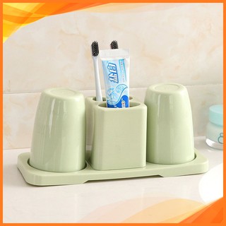 Kệ cốc để bàn chải đánh răng - kèm 2 cốc 9230