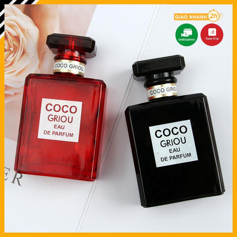 Nước hoa nam Coco Griou chai 50ml, Nước hoa nữ thơm lâu - Hương quyến rũ, thơm lâu, dùng là mê
