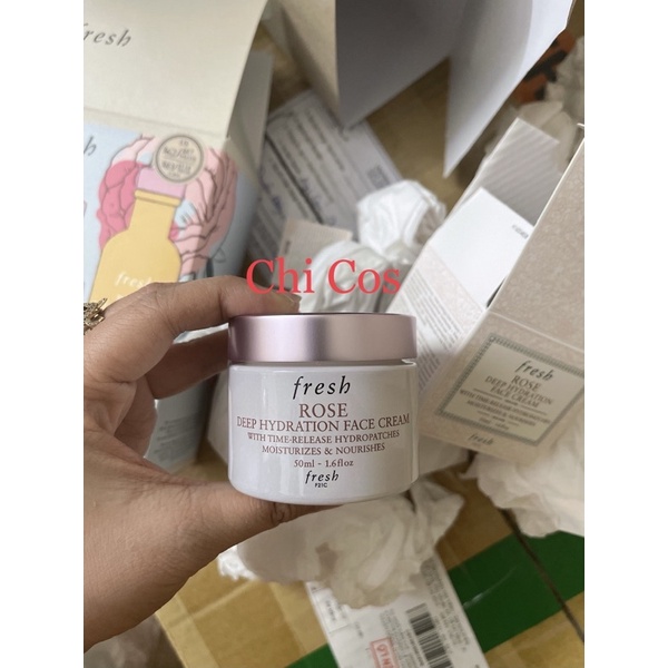 Kem dưỡng FRESH Rose Deep Hydration Face Cream