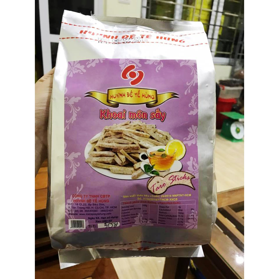 Khoai môn sấy Tề Hùng