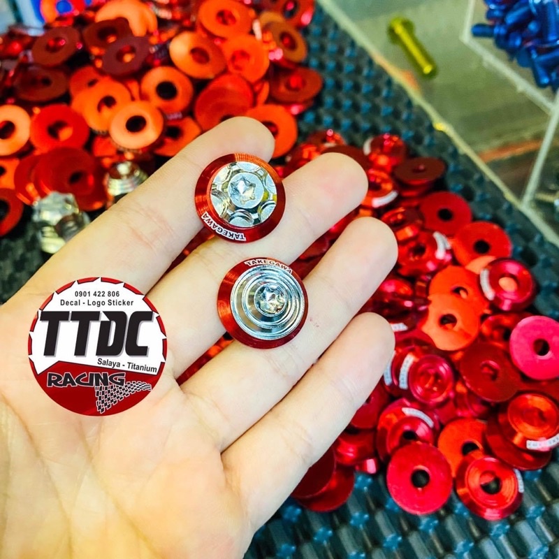 Lông đền nhôm Takegawa 6/8/10/12li Lốc máy mẫu mới nhất 2022 🇹🇭