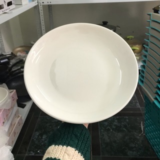 Đĩa trắng 8 inch lòng thấp