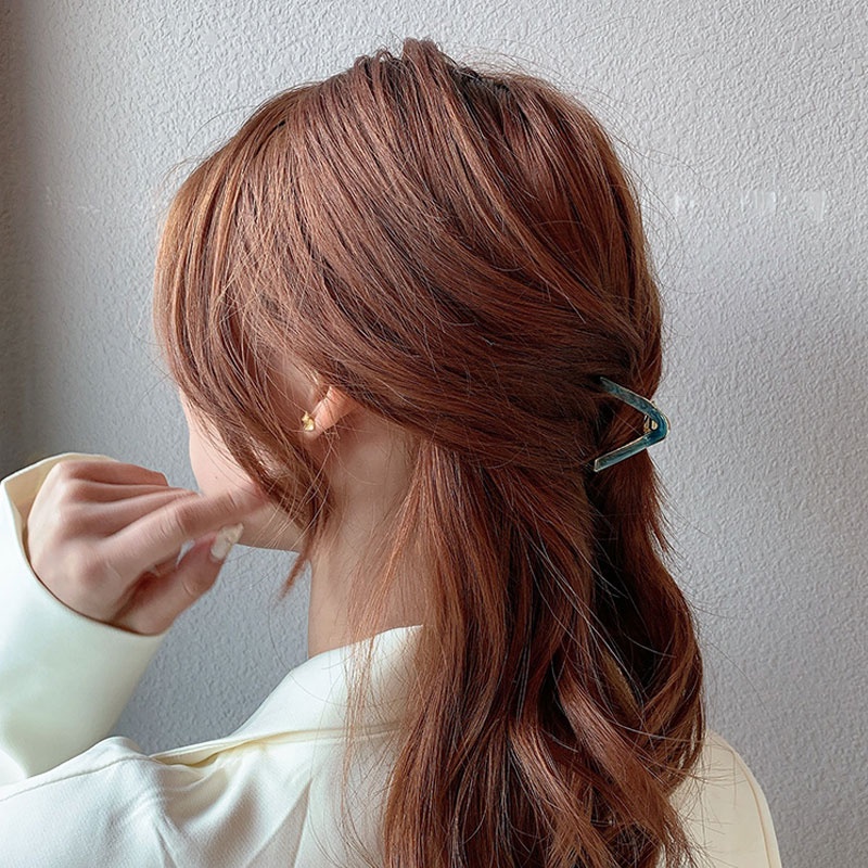 Kẹp Tóc Đính Đá Và Ngọc Trai Nhân Tạo Thời Trang