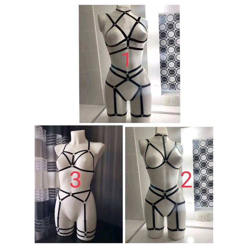 Bộ đồ lót harness dây cực sexy cho nữ | BigBuy360 - bigbuy360.vn