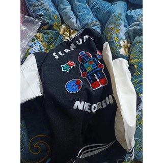 Áo Varsity Jacket SUPREAND NEVERHOOD