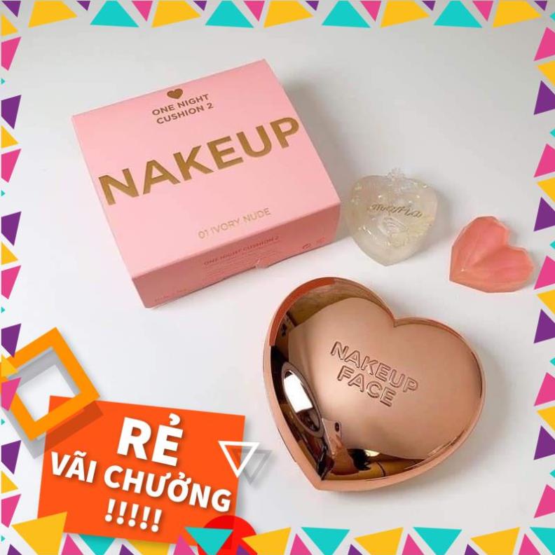 PHẤN NƯỚC TRÁI TIM NAKEUP FACE ONE NIGHT CUSHION2