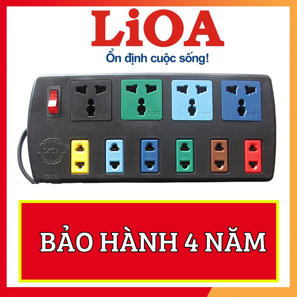 Ổ cắm điện đa năng LIOA 4D6S32