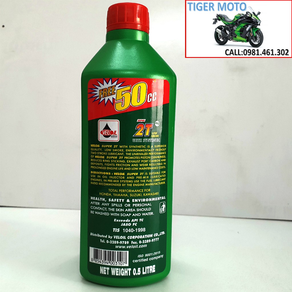 Nhớt siêu thơm 2T hàng chuẩn Thái Lan Nhớt xe máy 2 thì VELOIL