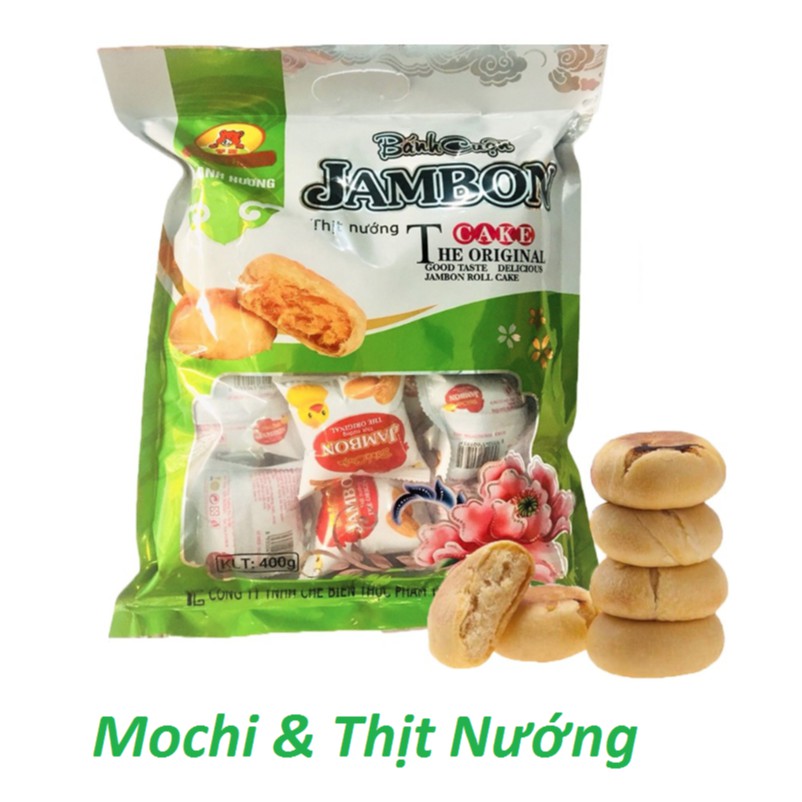 Bánh Cuộn Jambon Thịt Nướng Thanh Hương Gói 400gr (Giao màu ngẫu nhiên) | BigBuy360 - bigbuy360.vn