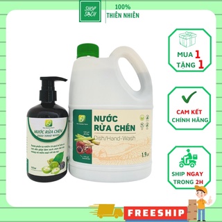Nước rửa tay - rửa chén bồ hòn 100% thiên nhiên an toàn, nhẹ nhàng cho da tay
