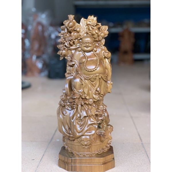 Tượng phật di lặc ngũ phúc cao 40cm