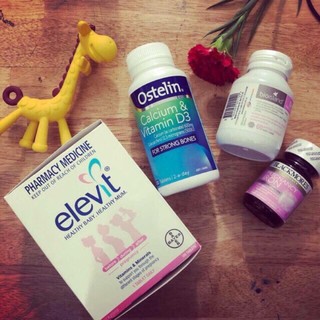 Combo bộ tam sản phẩm cho mẹ bầu( ko elevit bầu)