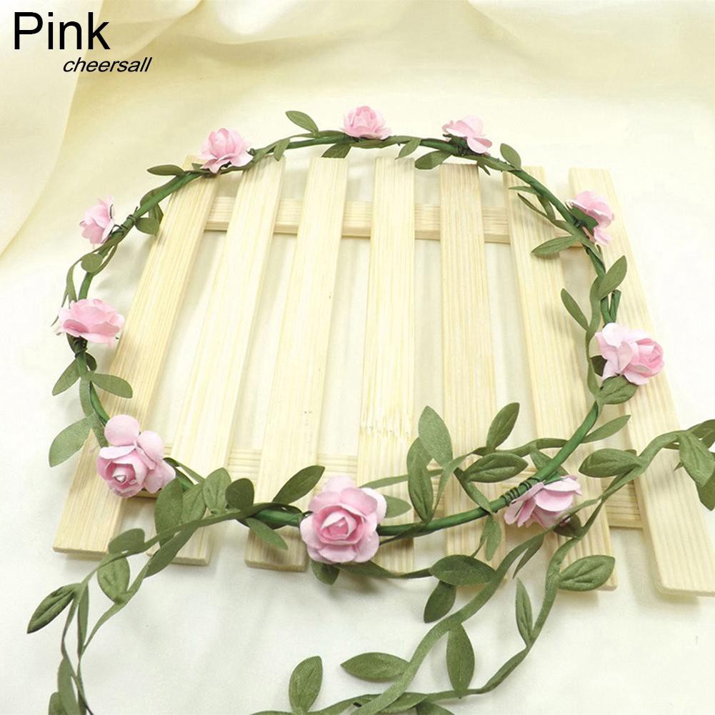 Tấm Vải Che Mặt Cổ Vũ| Vòng Hoa Đội Đầu Kiểu Boho Cho Phù Dâu