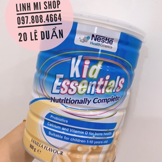 Sữa Năng Lượng Cao Tăng Cân KID ESSENTIALS ÚC 800gr