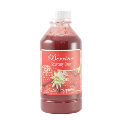 Sinh tố berino dâu chai 1000ml