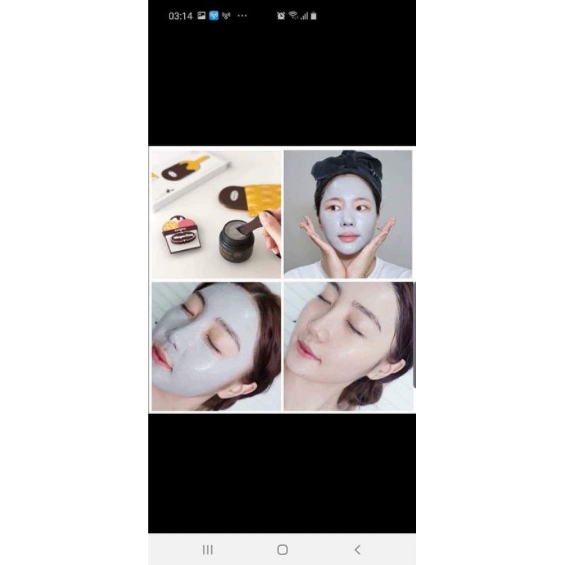 Mặt nạ tro núi lửa se khít lỗ chân lông Innisfree 2x volcanic pore clay mask