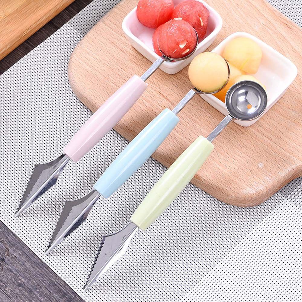 Muỗng Múc Kem / Trái Cây / Salad 2 Trong 1 Tiện Dụng Cho Nhà Bếp