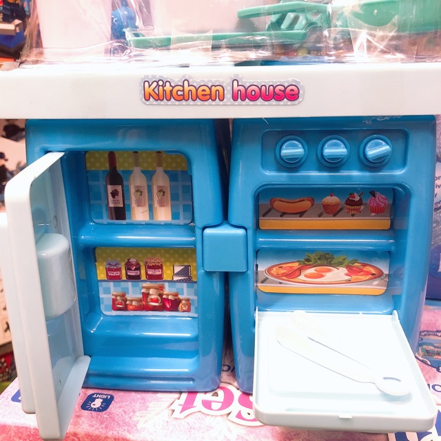 4 Mẫu - Bộ Bếp Mini 2 kiểu trong 1 kèm búp bê Elsa