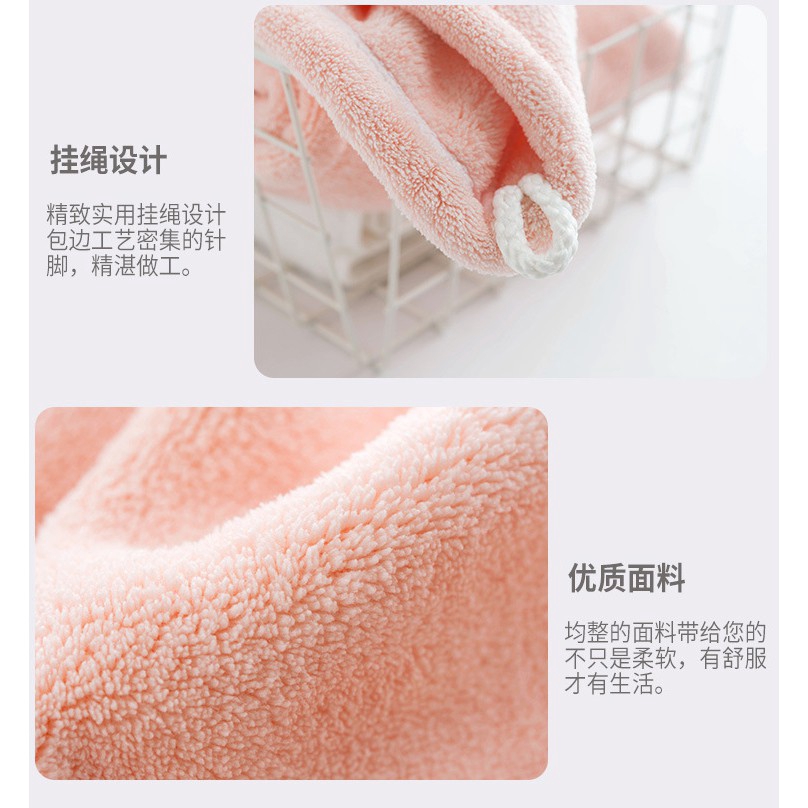 Nón trùm tóc thấm hút nhanh thiết kế xinh xắn chất lượng cao